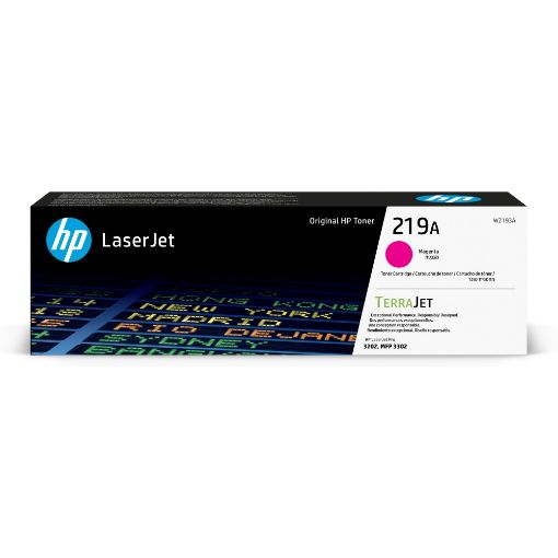 Obrázek HP 219A Magenta Original LaserJet Toner Cartridge (1,200 pages)