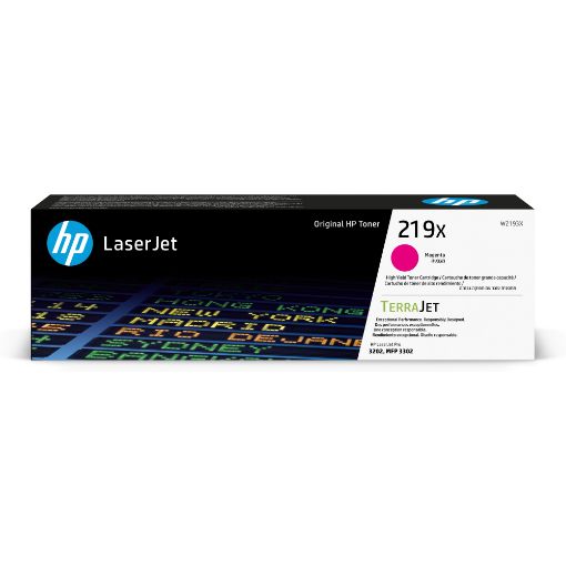 Obrázek HP 219X High Yield Magenta Original LaserJet Toner Cartridge (2,500 pages)