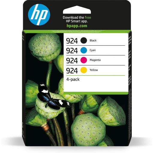 Obrázek HP 924 CMYK Original Ink Cartridge 4-Pack