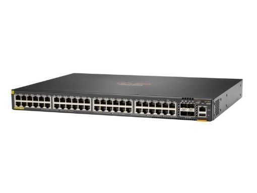 Obrázek HPE Aruba Networking CX 6200F 48G Class-4 PoE 4SFP+ 370W Switch