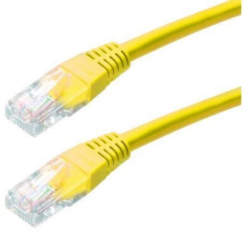 Obrázek XtendLan patch kabel Cat5E, UTP - 2m, žlutý