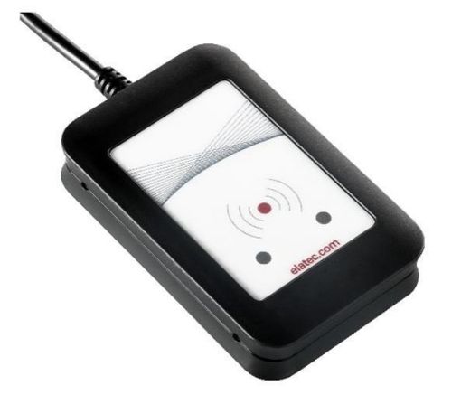 Obrázek Elatec RFID Čtečka Elatec TWN4, Legic NFC, 125kHz/13,56MHz, USB, černá