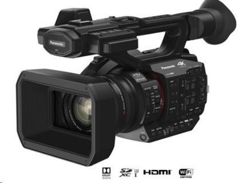 Obrázek Panasonic HC-X20E (4K kamera,4K/10-bit, 1", 20x zoom, 24.5mm, OIS,  Man.Ring, XLR, ND, IR, EVF)