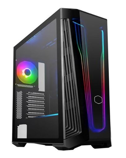 Obrázek Cooler Master case MasterBox 540, Mid Tower, ATX, USB3.2, USB-C, bez zdroje, průhledná bočnice, černá