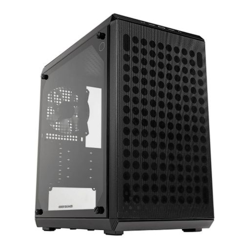 Obrázek Cooler Master case MasterBox Q300L V2, micro-ATX, Mini Tower, USB 3.2, černá, bez zdroje