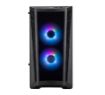 Obrázek Cooler Master case MasterBox MB320L, aRGB, mATX, Mid Tower, černá, bez zdroje, ARGB ovladač