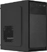 Obrázek EUROCASE skříň MC X104 black, micro tower, 1x USB 3.0, 2x USB 2.0, 2x audio, bez zdroje