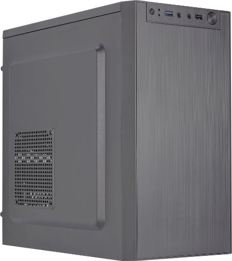 Obrázek EUROCASE skříň MC X108, micro tower, 1x USB 3.0, 1x USB 2.0, 2x audio, bez zdroje