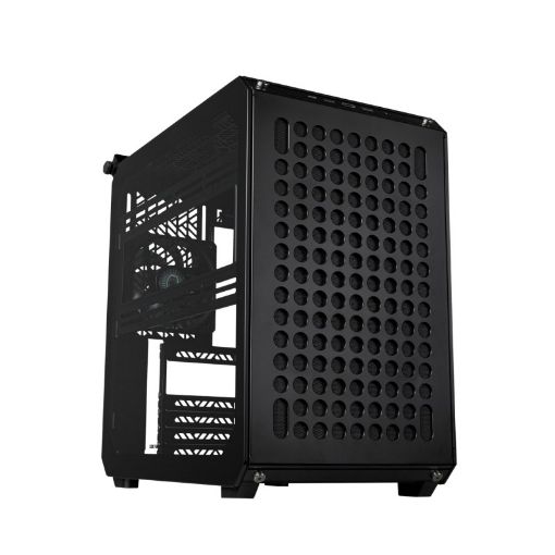 Obrázek Cooler Master case Qube 500 Flatpack, Mid Tower, 2x USB 3.2, 1x USB-C, černá