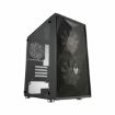 Obrázek Fortron skříň Mini Tower CST130, průhledná bočnice, Micro-ATX, 3x 120mm větrák