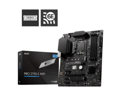 Obrázek MSI MB Sc LGA1700 PRO Z790-S WIFI, Intel Z790, 4xDDR5, 1xDP, 1xHDMI, WI-FI