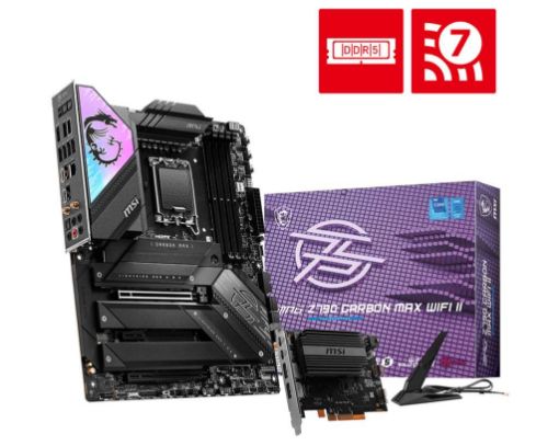 Obrázek MSI MB Sc LGA1700 MPG Z790 CARBON MAX WIFI II, Intel Z790, 4xDDR5, 1xHDMI, WI-FI