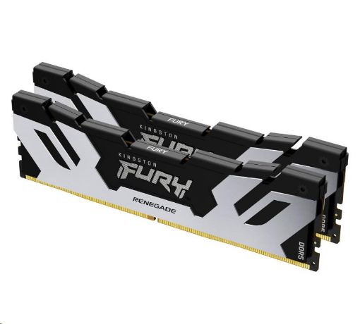 Obrázek KINGSTON DIMM DDR5 32GB (Kit of 2) 7200MT/s CL38 FURY Renegade Stříbrná XMP