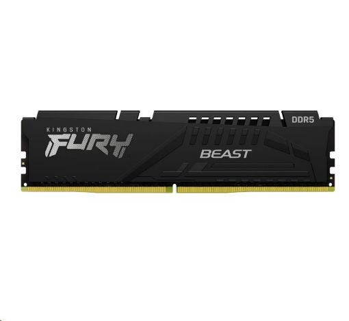 Obrázek KINGSTON DIMM DDR5 32GB 5200MT/s CL36 FURY Beast Černá EXPO