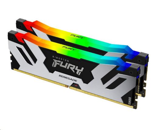 Obrázek KINGSTON DIMM DDR5 64GB (Kit of 2) 6000MT/s CL32 FURY Renegade RGB