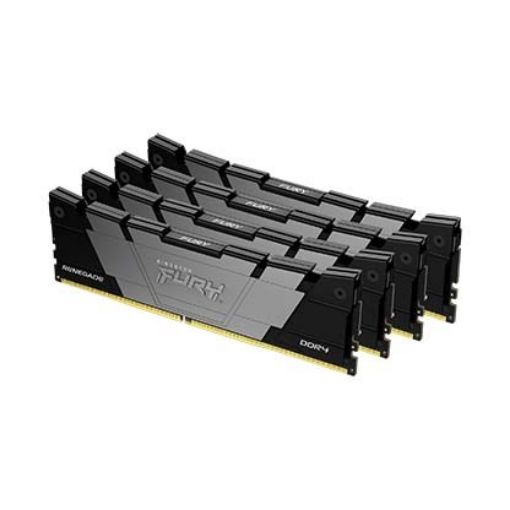 Obrázek KINGSTON DIMM DDR4 32GB (Kit of 4) 3600MT/s CL16  FURY Renegade Black