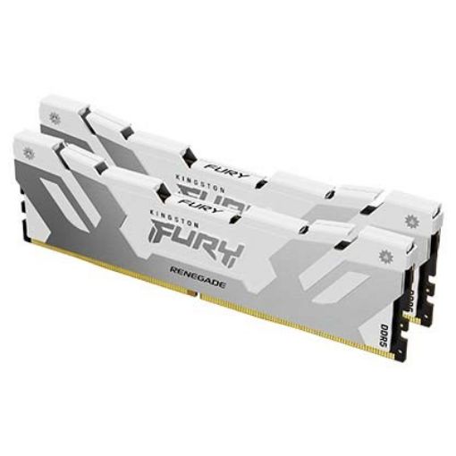 Obrázek KINGSTON DIMM DDR5 64GB(Kit of 2) 6400MT/s CL32 FURY Renegade White XMP