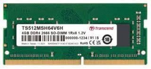 Obrázek TRANSCEND SODIMM DDR4 4GB 2666MHz 1Rx8 CL19