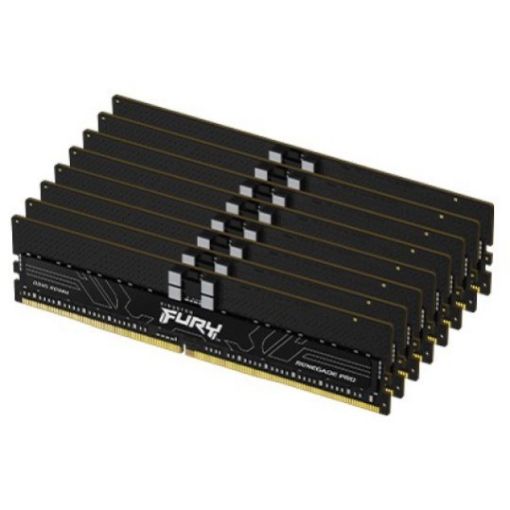 Obrázek KINGSTON DIMM DDR5 256GB (Kit of 8) 6000MT/s CL32 ECC 1Rx4 FURY Renegade Pro EXPO