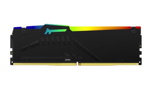 Obrázek KINGSTON DIMM DDR5 32GB 6000MT/s CL30 Non-ECC FURY Beast RGB XMP, Černá