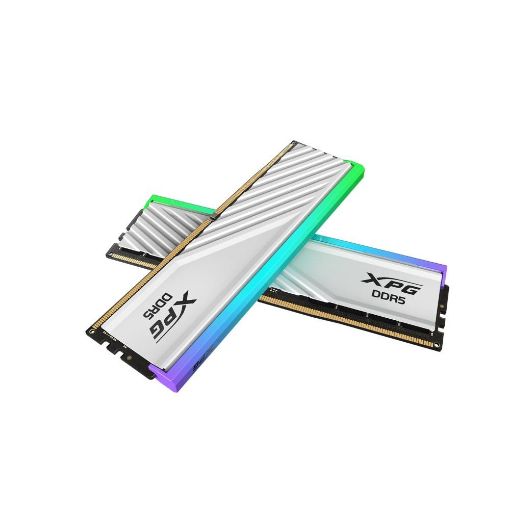 Obrázek ADATA XPG DIMM DDR5 64GB (Kit of 2) 6000MT/s CL30 Lancer Blade RGB, Bílá