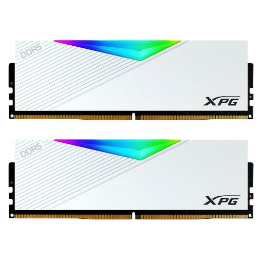 Obrázek ADATA XPG DIMM DDR5 48GB (Kit of 2) 7200MT/s CL34 Lancer RGB, Bílá