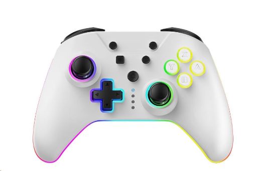 Obrázek Armor3 NuRival Wireless Hall Effect Stick Game Controller For Nintendo Switch (White)