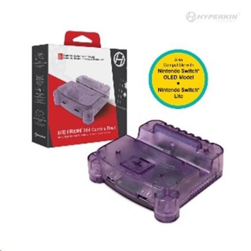 Obrázek Hyperkin RetroN S64 Console Dock for Nintendo Switch (Purple)