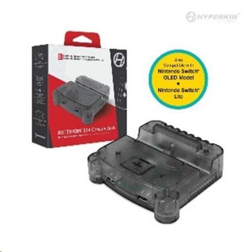 Obrázek Hyperkin RetroN S64 Console Dock for Nintendo Switch (Smoke Gray)