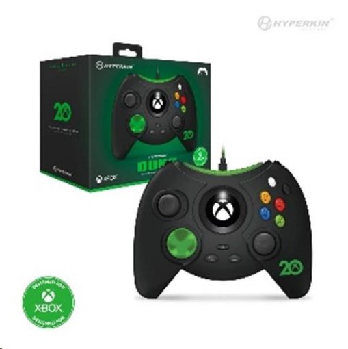 Obrázek Hyperkin Duke Wired Controller for Xbox Series|One/Win 11|10 (Xbox 20th Black) Licensed by Xbox