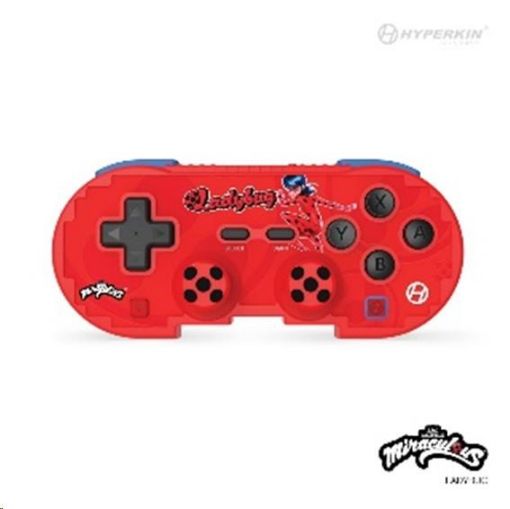 Obrázek Hyperkin Pixel Art Miraculous Bluetooth Controller for Nintendo Switch/PC/Mac/Android (Ladybug)