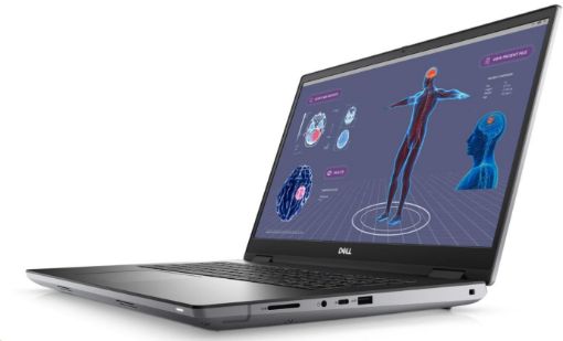 Obrázek DELL NTB Precision 7780/i7-13850HX/32GB/1TB SSD/17" FHD/IR Cam & Mic/Nvidia RTX 3500/Backlit Kb/W11P/3Y PS NBD