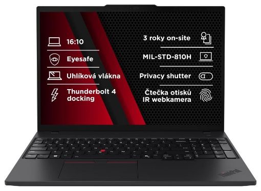 Obrázek LENOVO NTB ThinkPad T16 G3 - Ultra5 125U,16" WUXGA,16GB,512SSD,IRcam,W11P