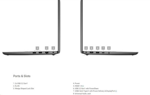 Obrázek DELL NTB Latitude 3450/i5-1335U/8GB/512GB/14" FHD+/IR Cam & Mic/FgrPr/WLAN/Backlit Kb/W11 Pro/3Y PS NBD