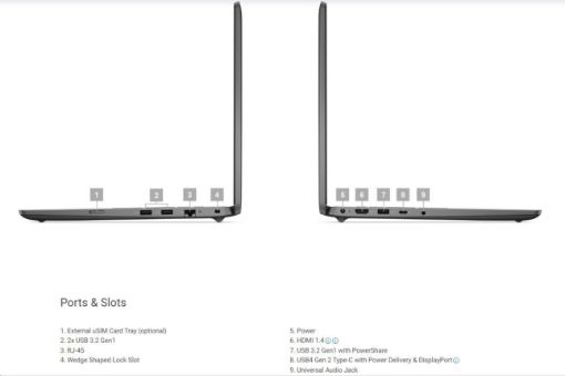 Obrázek DELL NTB Latitude 3550/i5-1335U/8GB/512GB/15.6" FHD/IR Cam & Mic/FgrPr/WLAN/Backlit Kb/W11 Pro/3Y PS NBD