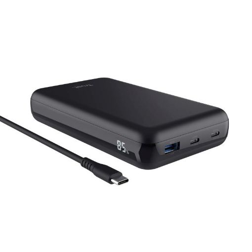 Obrázek TRUST Powerbanka pro Notebook 100W, 2xUSB-C, 1xUSB