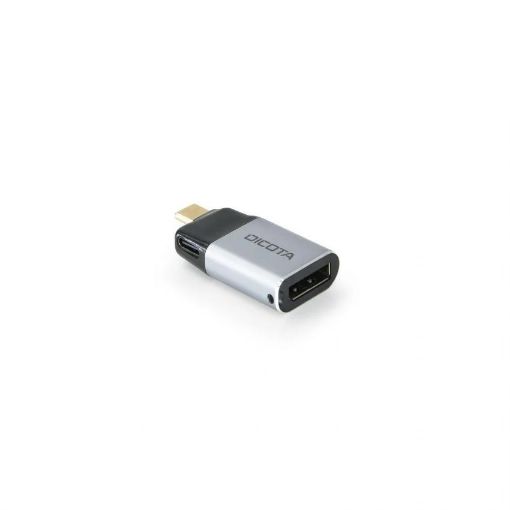 Obrázek DICOTA USB-C to Display Port Mini Adapter with PD (8k/100W)