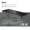 Obrázek Club3D Dokovací stanice Thunderbolt 4 (Certified), 12v1