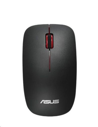 Obrázek ASUS WT300 Bezdrátová myš, černá/červená