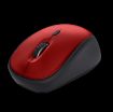 Obrázek TRUST myš Yvi+ Wireless Mouse Eco Red, červená