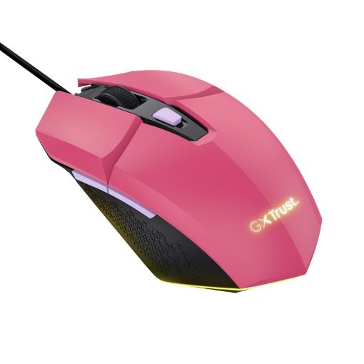 Obrázek TRUST myš GXT 109P FELOX Gaming Mouse, optická, USB, růžová