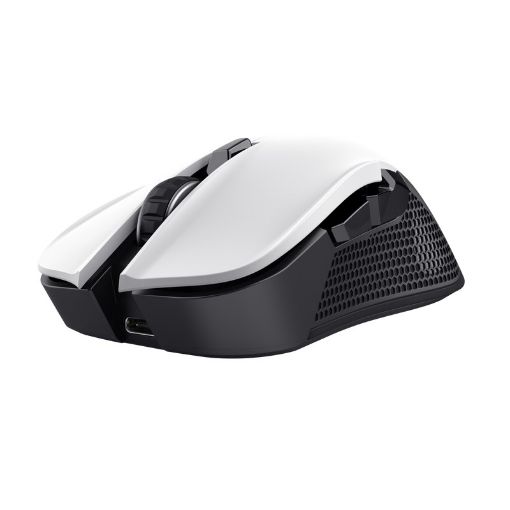 Obrázek TRUST myš GXT 923W YBAR Gaming Wireless Mouse, optická, USB, bílá