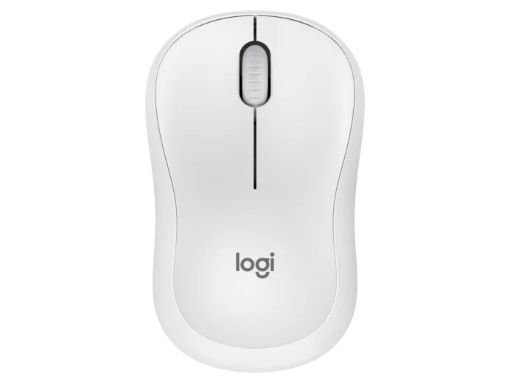 Obrázek Logitech myš M240 Tichá bezdrátová myš, bílá, EMEA