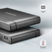 Obrázek AXAGON ADSA-CC USB-C 10Gbps - NVMe M.2 SSD & SATA 2.5"/3.5" SSD/HDD CLONE MASTER 2 adaptér