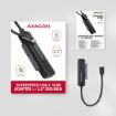 Obrázek AXAGON ADSA-FP2C USB-C 5Gbps - SATA 6G 2.5" SSD/HDD SLIM adaptér