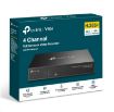 Obrázek TP-Link VIGI NVR1004H-4P, videorekordér, 4 channels, 4xPoE, 1xSATA, 1x100Mb/s LAN, 2xUSB2.0, 1xHDMI,1xVGA