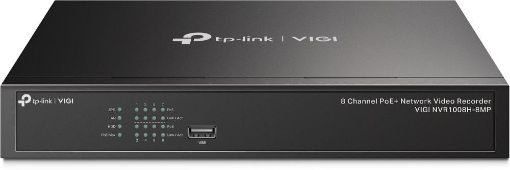 Obrázek TP-Link VIGI NVR1008H-8MP, videorekordér, 8 channels, 8xPoE, 1x100Mb/s LAN, 1xVGA, 1xHDMI, 2xUSB2.0