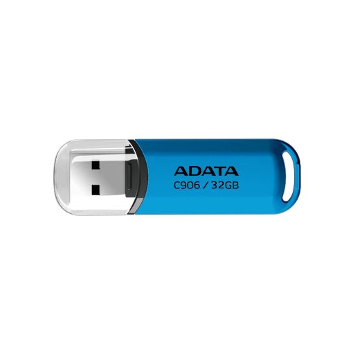 Obrázek ADATA Flash Disk 32GB C906, USB 2.0, modrá