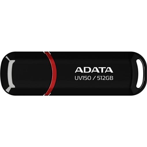 Obrázek ADATA Flash Disk 512GB UV150, USB 3.2, černá