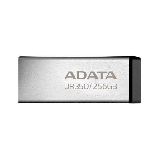 Obrázek ADATA Flash Disk 256GB UR350, USB 3.2, stříbrno-černá